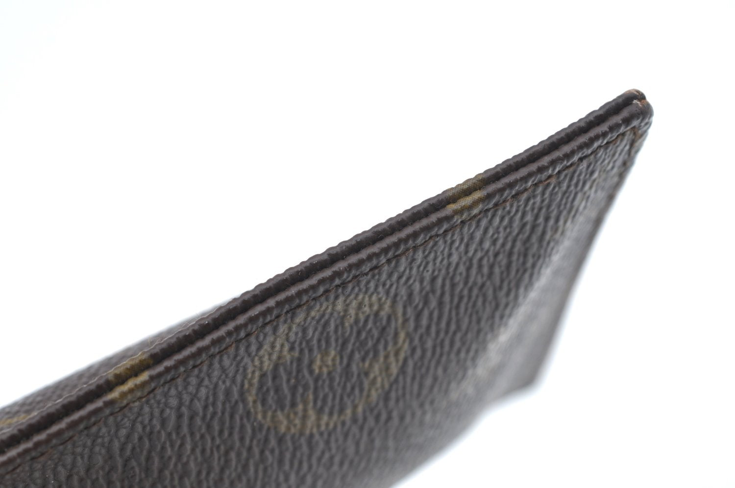 Auth Louis Vuitton Monogram Pochette Secret Shoulder Bag Pouch Old Model K5304