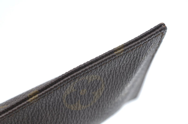 Auth Louis Vuitton Monogram Pochette Secret Shoulder Bag Pouch Old Model K5304