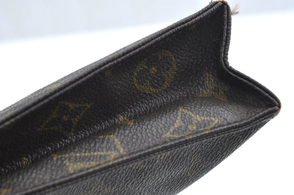 Authentic Louis Vuitton Monogram Poche Toilette 26 M47542 Cosmetics Pouch K5313