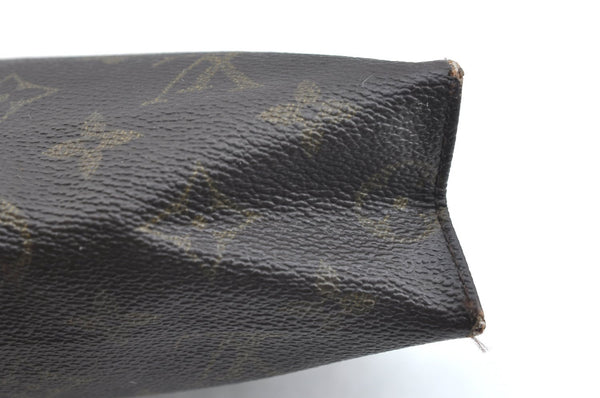 Authentic Louis Vuitton Monogram Poche Toilette 26 M47542 Cosmetics Pouch K5313