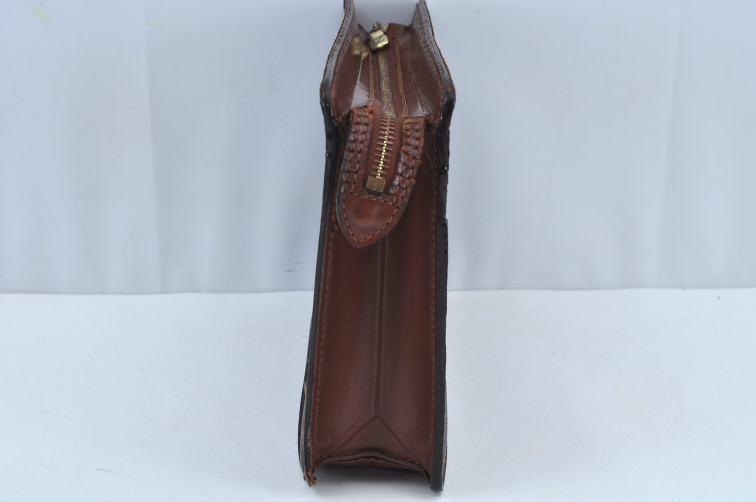 Authentic Louis Vuitton Monogram Pochette Homme Clutch Hand Bag M51795 LV K5315