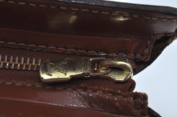 Authentic Louis Vuitton Monogram Pochette Homme Clutch Hand Bag M51795 LV K5315