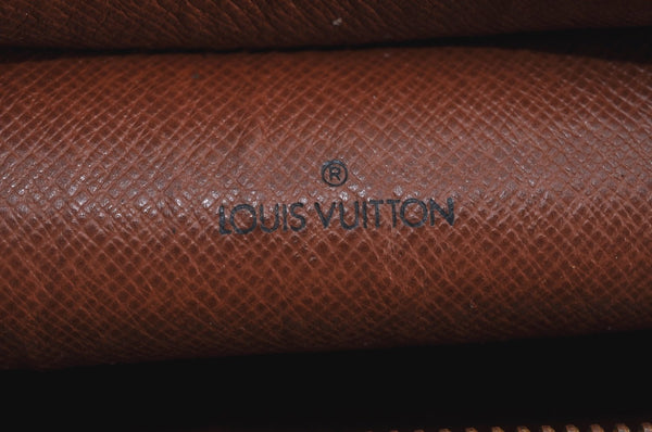 Authentic Louis Vuitton Monogram Pochette Homme Clutch Hand Bag M51795 LV K5315