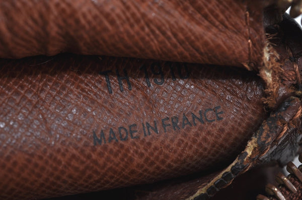 Authentic Louis Vuitton Monogram Pochette Homme Clutch Hand Bag M51795 LV K5315