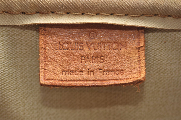 Authentic Louis Vuitton Monogram Deauville Hand Bag M47270 LV K5322