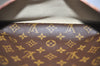 Authentic Louis Vuitton Monogram Deauville Hand Bag M47270 LV K5322