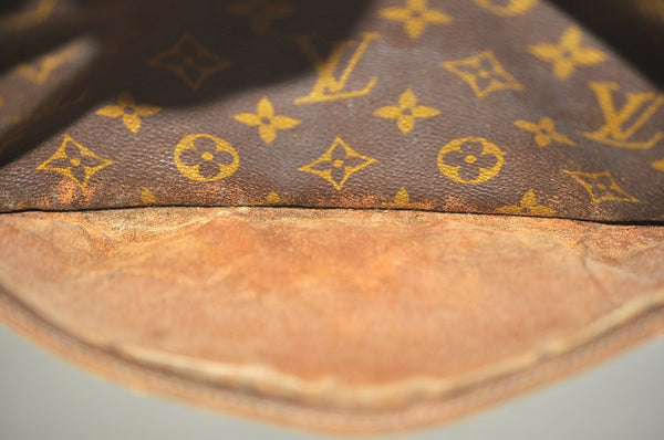 Authentic Louis Vuitton Monogram Compiegne 28 Clutch Hand Bag M51845 LV K5323