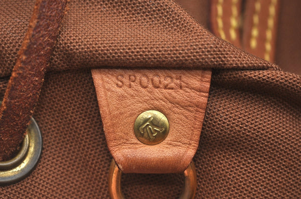 Authentic Louis Vuitton Monogram Montsouris MM Backpack M51136 LV K5327