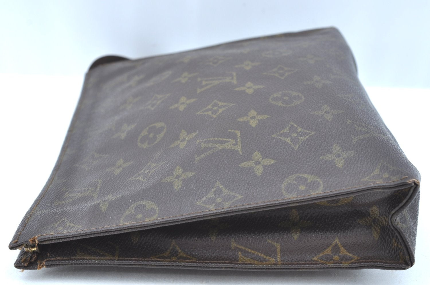 Authentic Louis Vuitton Monogram Poche Toilette 26 M47542 Cosmetics Pouch K5328