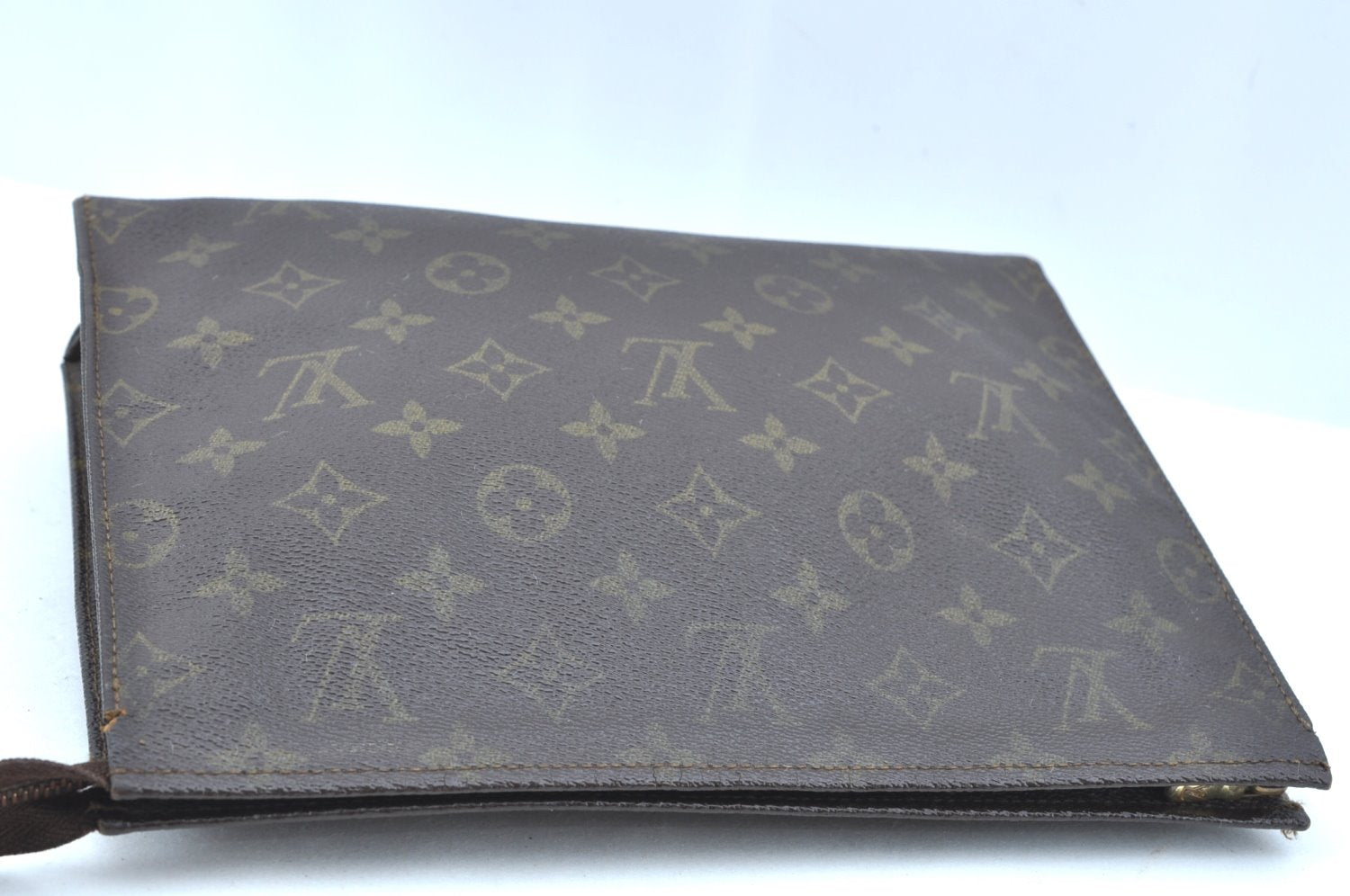 Authentic Louis Vuitton Monogram Poche Toilette 26 M47542 Cosmetics Pouch K5328