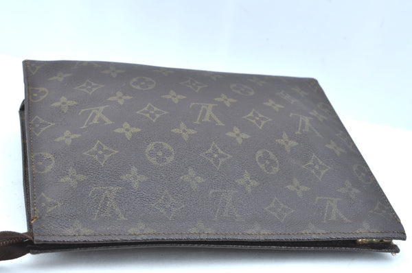 Authentic Louis Vuitton Monogram Poche Toilette 26 M47542 Cosmetics Pouch K5328