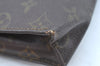 Authentic Louis Vuitton Monogram Poche Toilette 26 M47542 Cosmetics Pouch K5328