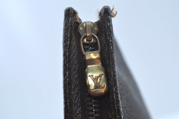 Authentic Louis Vuitton Monogram Poche Toilette 26 M47542 Cosmetics Pouch K5328