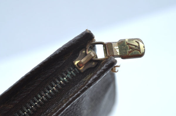 Authentic Louis Vuitton Monogram Poche Toilette 26 M47542 Cosmetics Pouch K5328