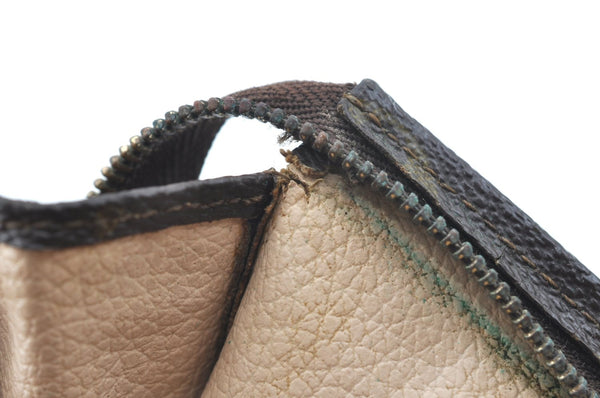 Authentic Louis Vuitton Monogram Poche Toilette 26 M47542 Cosmetics Pouch K5328