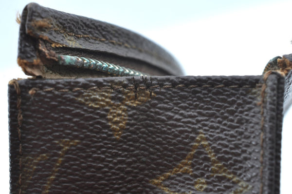 Authentic Louis Vuitton Monogram Poche Toilette 26 M47542 Cosmetics Pouch K5328