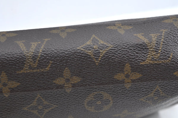 Auth Louis Vuitton Monogram Poche Toilette 26 Cosmetics Pouch Old Model LV K5329