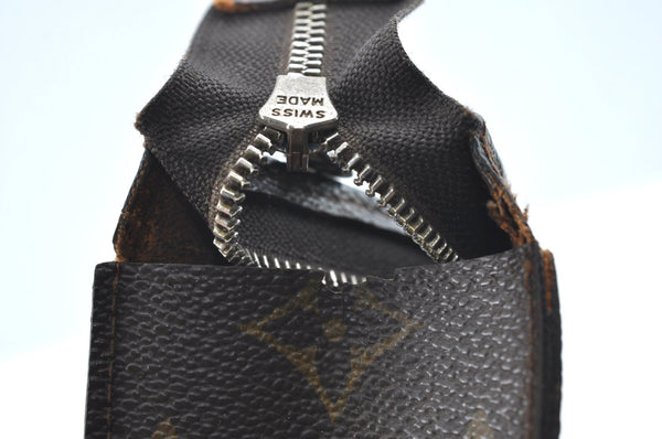 Auth Louis Vuitton Monogram Poche Toilette 26 Cosmetics Pouch Old Model LV K5329