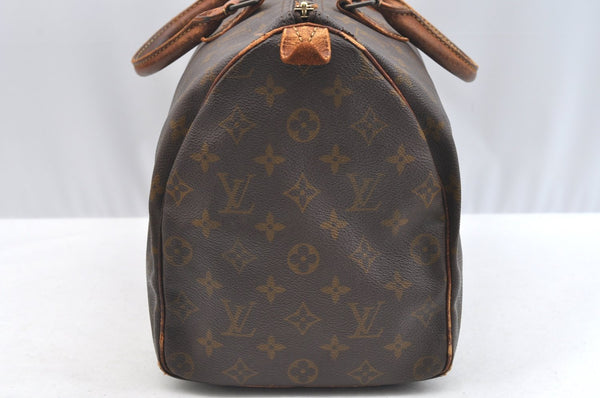 Authentic Louis Vuitton Monogram Speedy 35 Hand Boston Bag Old Model LV K5331