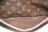 Authentic Louis Vuitton Monogram Compiegne 28 Clutch Hand Bag M51845 LV K5332