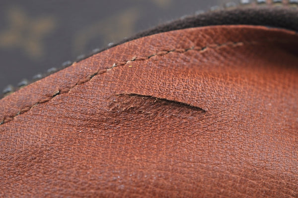 Authentic Louis Vuitton Monogram Danube 28 Shoulder Cross Body Bag LV K5333