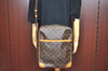 Authentic Louis Vuitton Monogram Danube 28 Shoulder Cross Body Bag LV K5333