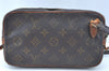 Auth Louis Vuitton Monogram Marly Bandouliere Shoulder Cross Bag LV Junk K5334