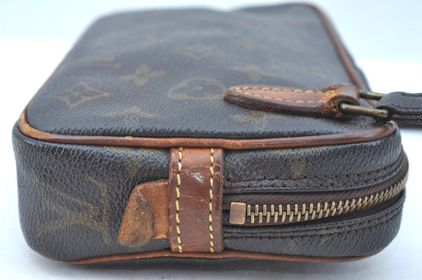 Auth Louis Vuitton Monogram Marly Bandouliere Shoulder Cross Bag LV Junk K5334