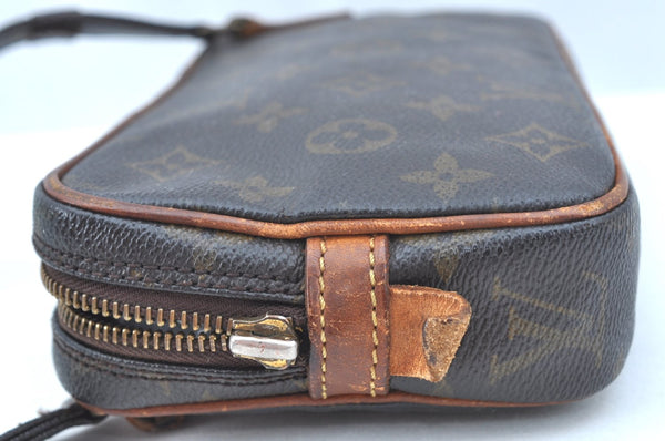 Auth Louis Vuitton Monogram Marly Bandouliere Shoulder Cross Bag LV Junk K5334