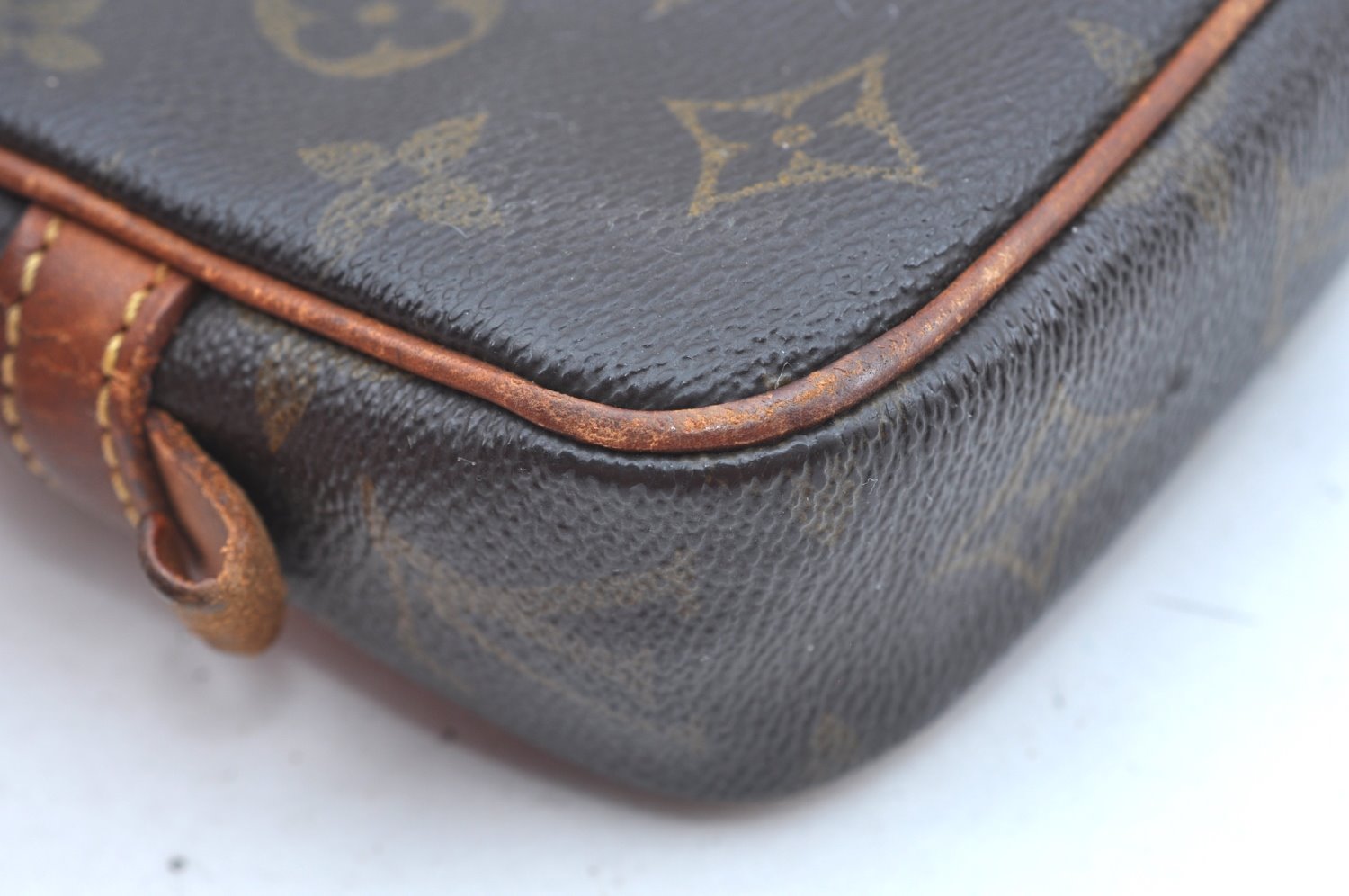 Auth Louis Vuitton Monogram Marly Bandouliere Shoulder Cross Bag LV Junk K5334