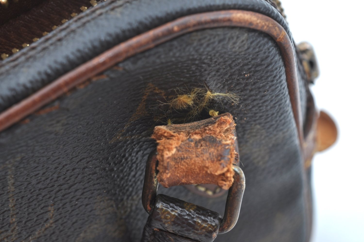 Auth Louis Vuitton Monogram Marly Bandouliere Shoulder Cross Bag LV Junk K5334