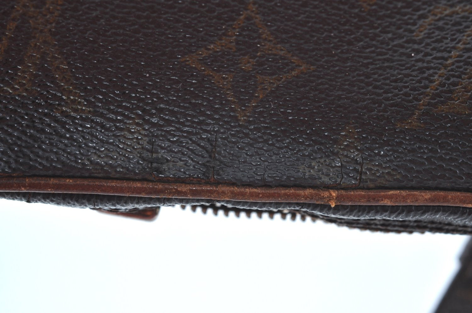 Auth Louis Vuitton Monogram Marly Bandouliere Shoulder Cross Bag LV Junk K5334