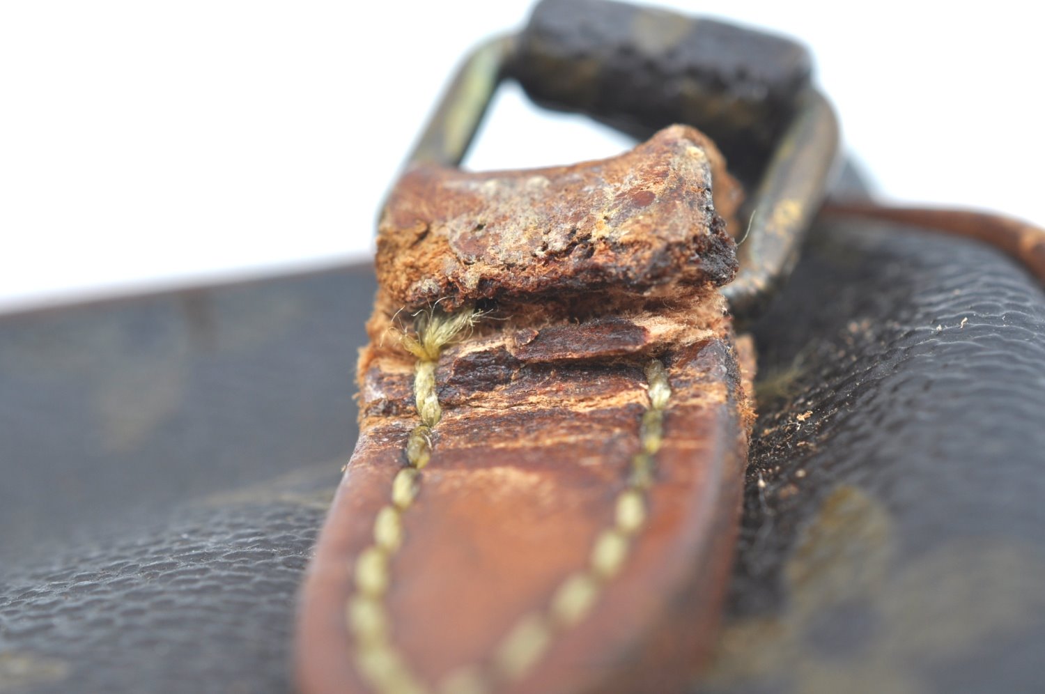 Auth Louis Vuitton Monogram Marly Bandouliere Shoulder Cross Bag LV Junk K5334