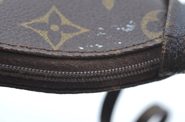Auth Louis Vuitton Monogram Pochette Secret Shoulder Bag Pouch Old Model K5335