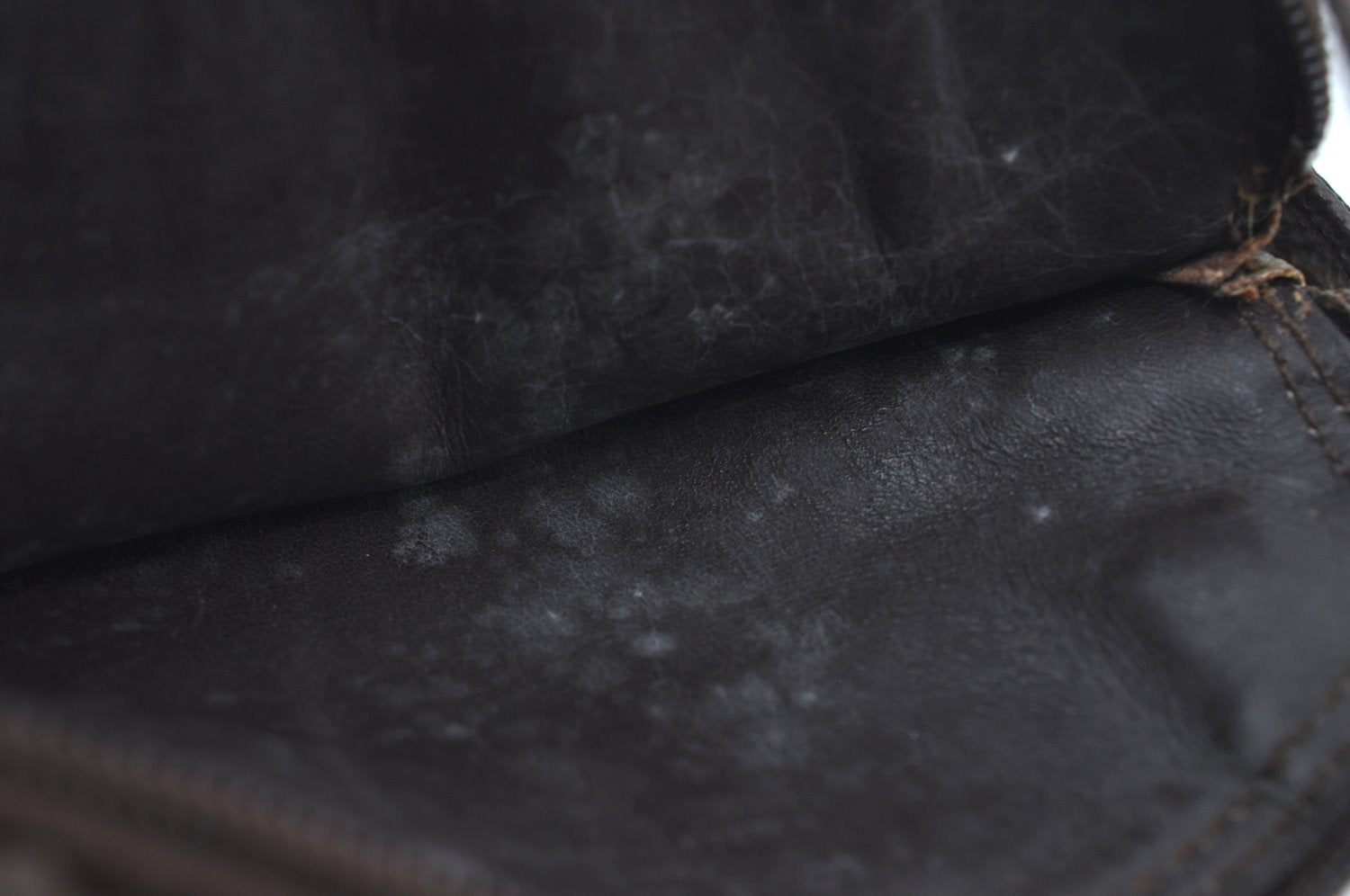 Auth Louis Vuitton Monogram Pochette Secret Shoulder Bag Pouch Old Model K5335