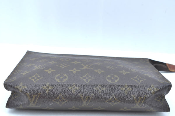 Louis Vuitton Monogram Poche Toilette 26 Cosmetics Pouch Old Model LV Junk K5336