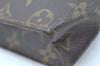 Louis Vuitton Monogram Poche Toilette 26 Cosmetics Pouch Old Model LV Junk K5336