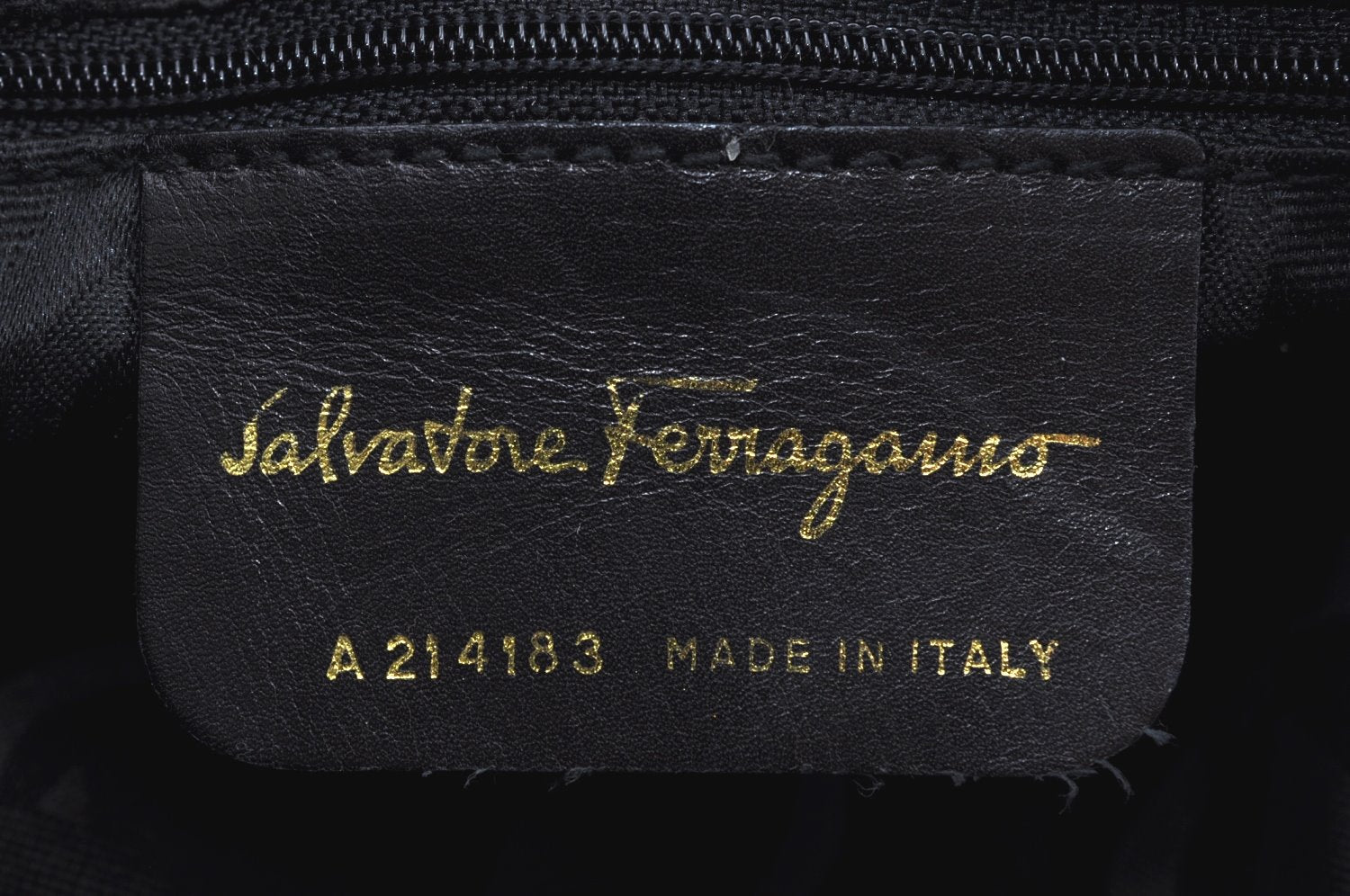 Authentic Salvatore Ferragamo Vara Shoulder Cross Bag Nylon Leather Purple K5337