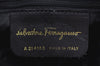 Authentic Salvatore Ferragamo Vara Shoulder Cross Bag Nylon Leather Purple K5337