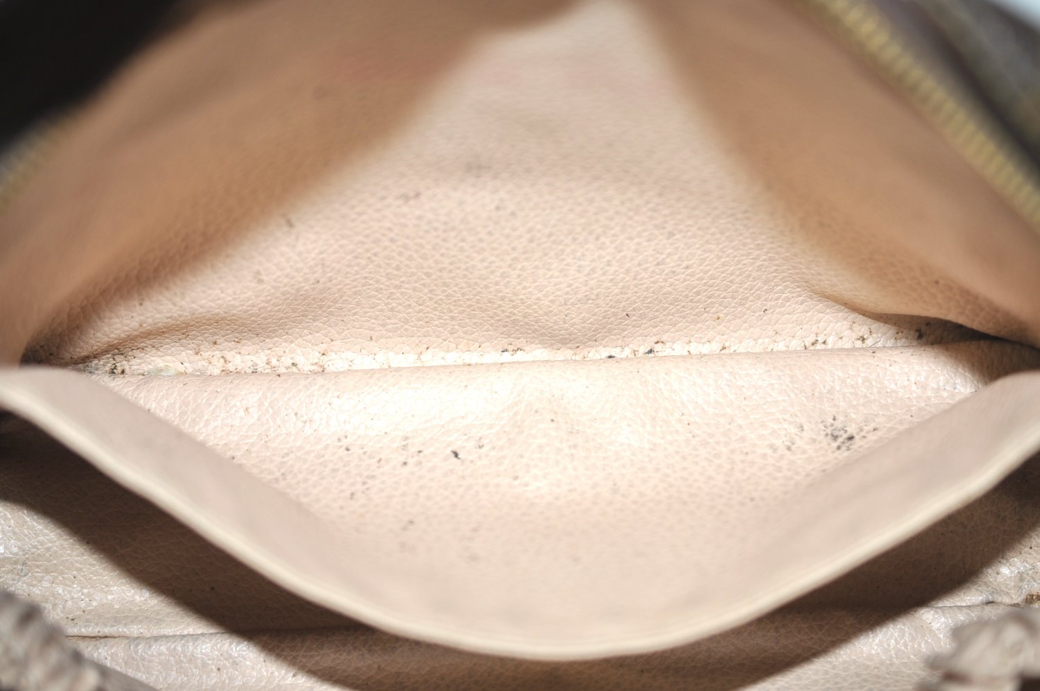 Auth Louis Vuitton Monogram Trousse Toilette 23 Clutch Hand Bag M47524 LV K5355