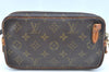 Auth Louis Vuitton Monogram Marly Bandouliere Shoulder Cross Bag LV Junk K5357