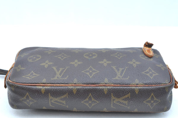Auth Louis Vuitton Monogram Marly Bandouliere Shoulder Cross Bag LV Junk K5357