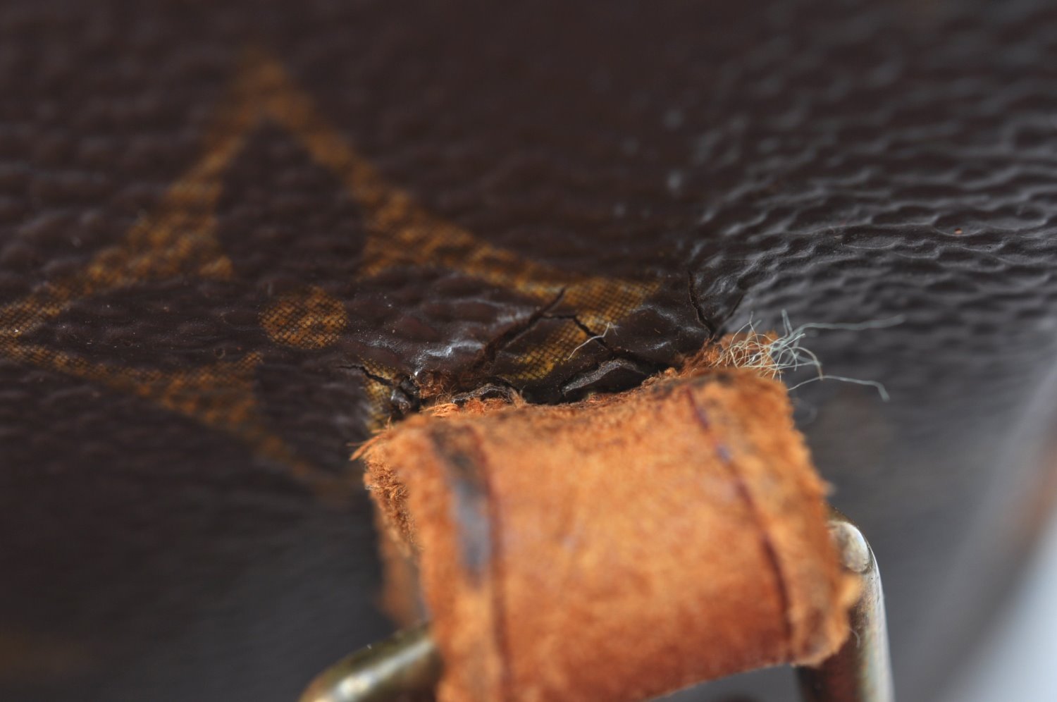 Auth Louis Vuitton Monogram Marly Bandouliere Shoulder Cross Bag LV Junk K5357