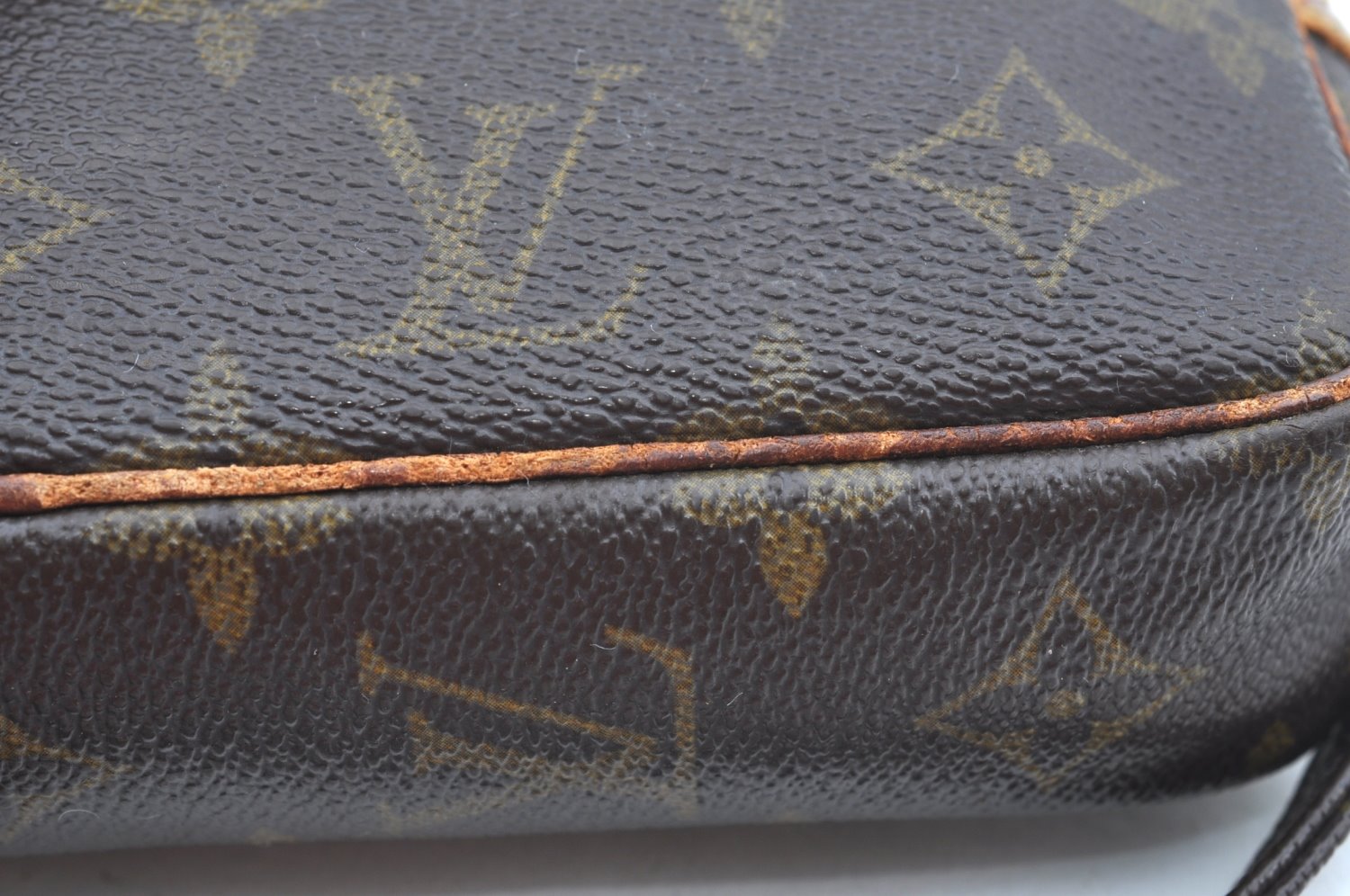 Auth Louis Vuitton Monogram Marly Bandouliere Shoulder Cross Bag LV Junk K5357