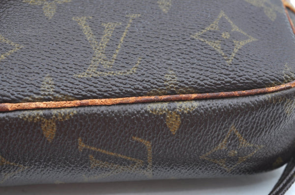 Auth Louis Vuitton Monogram Marly Bandouliere Shoulder Cross Bag LV Junk K5357