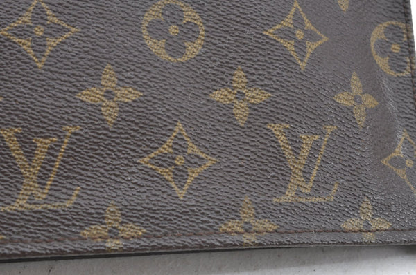 Authentic Louis Vuitton Monogram Poche Toilette 26 M47542 Cosmetics Pouch K5360