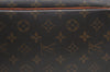 Authentic Louis Vuitton Monogram Deauville Hand Bag M47270 LV K5373