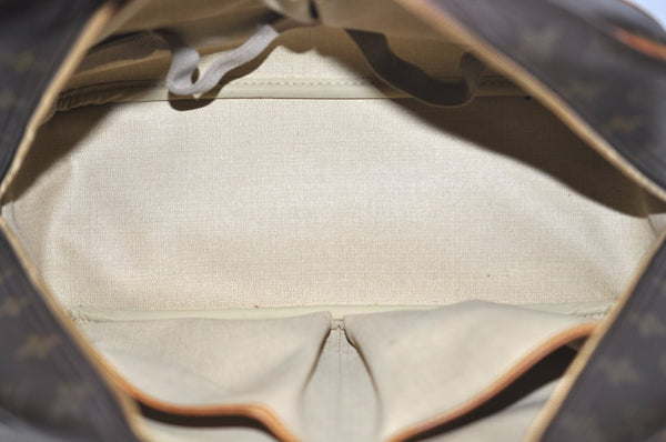 Authentic Louis Vuitton Monogram Deauville Hand Bag M47270 LV K5373