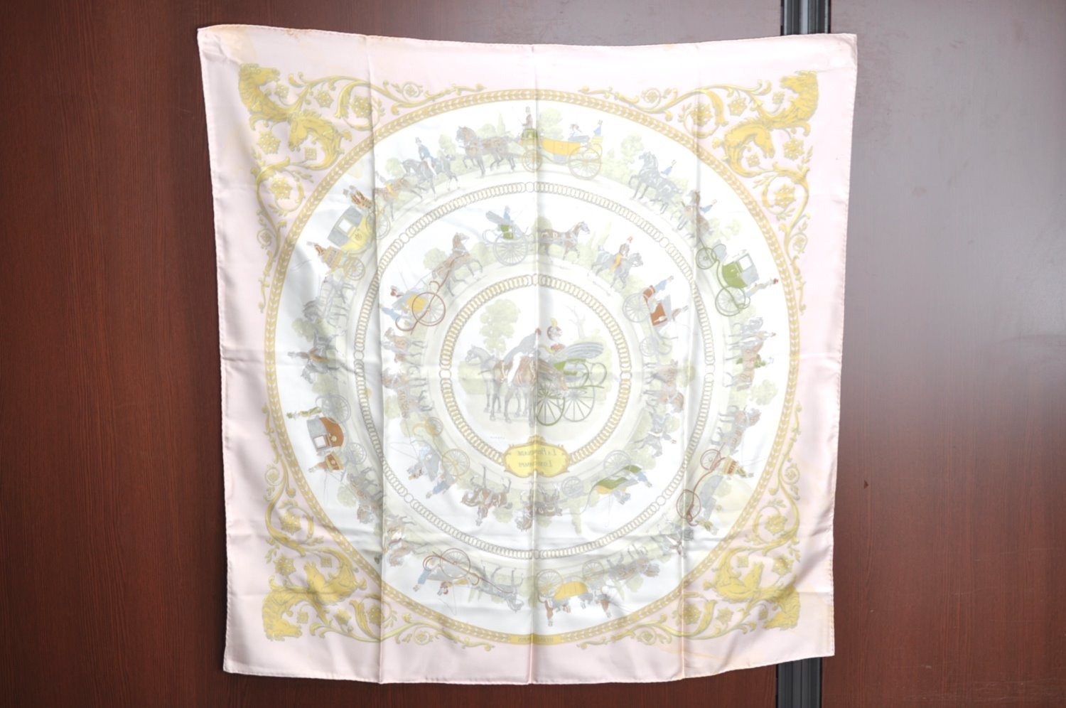 Authentic HERMES Carre 90 Scarf 