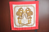 Authentic HERMES Carre 90 Scarf "BRIDES de GALA par" Silk Red K5380